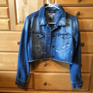 Bongo cropped jean jacket
